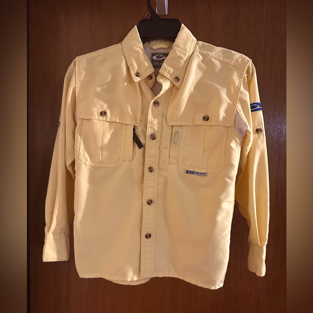 Boys Drake long sleeve shirt size 8